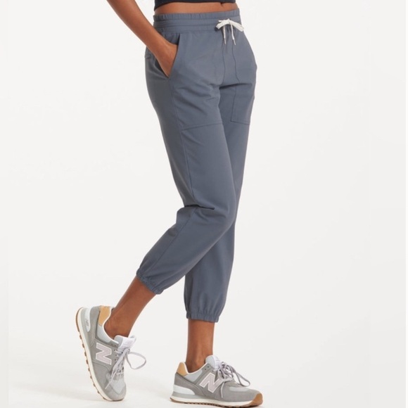 NWT Vuori Miles Joggers Pants Performance Women’s Small MSRP $118 Azure - Picture 2 of 11
